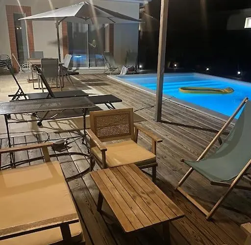 Maison Charme Et Confort - Piscine Chauffee * Tarabel